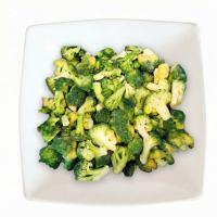 брокколи в тарелке