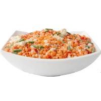 витаминка в тарелке белый фон