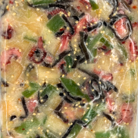 Салат с осьминогом