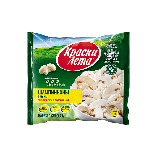 Шампиньоны резанные КЛ