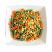 мексиканская китай в тарелке без льда белый фон