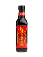 Грибной соевый соус Qianhe белый фон