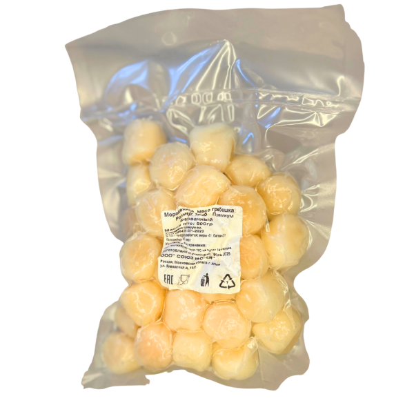 Гребешок КНР 500г