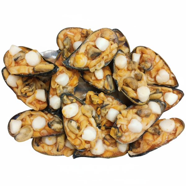 Мидии для запекания в соусе Том ям вес