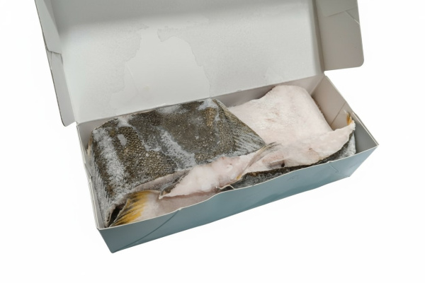 Камбала желтоперая порц.кусок 1 кг (15) открыта